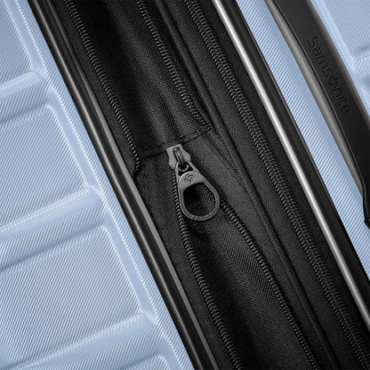 Omni 2 International Carry-On Luggage with 360° Spinner Wheels - Scratch Resistant Hardshell - TSA, Airline-Approved - Expandable Polycarbonate Shell for Lightweight Travel - Rose Gold