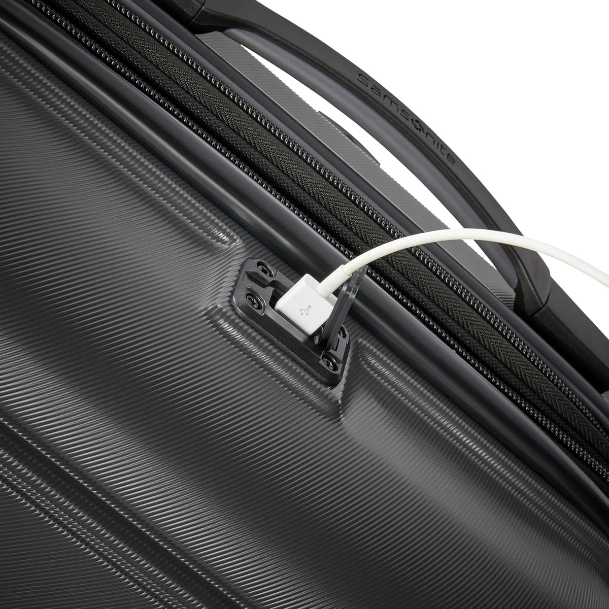 Omni 2 International Carry-On Luggage with 360° Spinner Wheels - Scratch Resistant Hardshell - TSA, Airline-Approved - Expandable Polycarbonate Shell for Lightweight Travel - Rose Gold