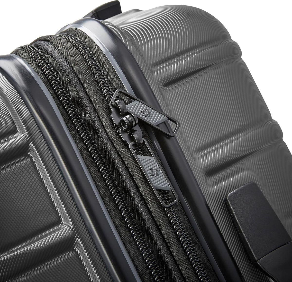Omni 2 International Carry-On Luggage with 360° Spinner Wheels - Scratch Resistant Hardshell - TSA, Airline-Approved - Expandable Polycarbonate Shell for Lightweight Travel - Rose Gold