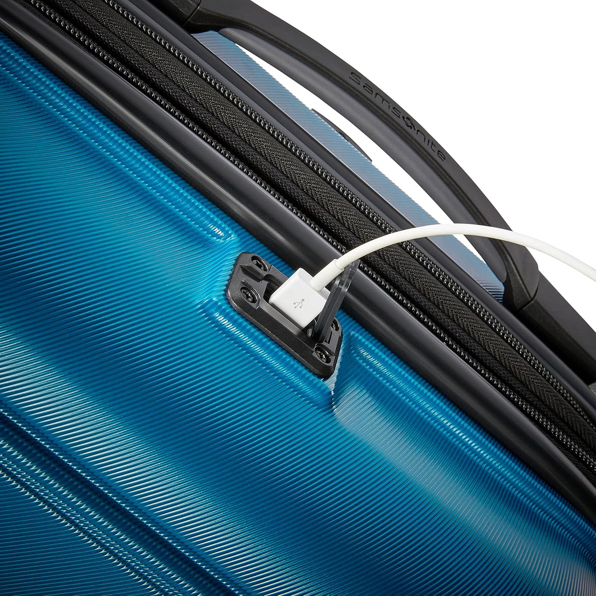 Omni 2 International Carry-On Luggage with 360° Spinner Wheels - Scratch Resistant Hardshell - TSA, Airline-Approved - Expandable Polycarbonate Shell for Lightweight Travel - Rose Gold
