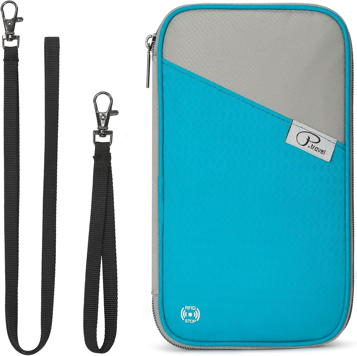 RFID Travel Passport Wallet, Family Passport Holder, Trip Document Organizer P.Travel Series