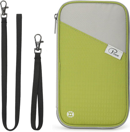 RFID Travel Passport Wallet, Family Passport Holder, Trip Document Organizer P.Travel Series
