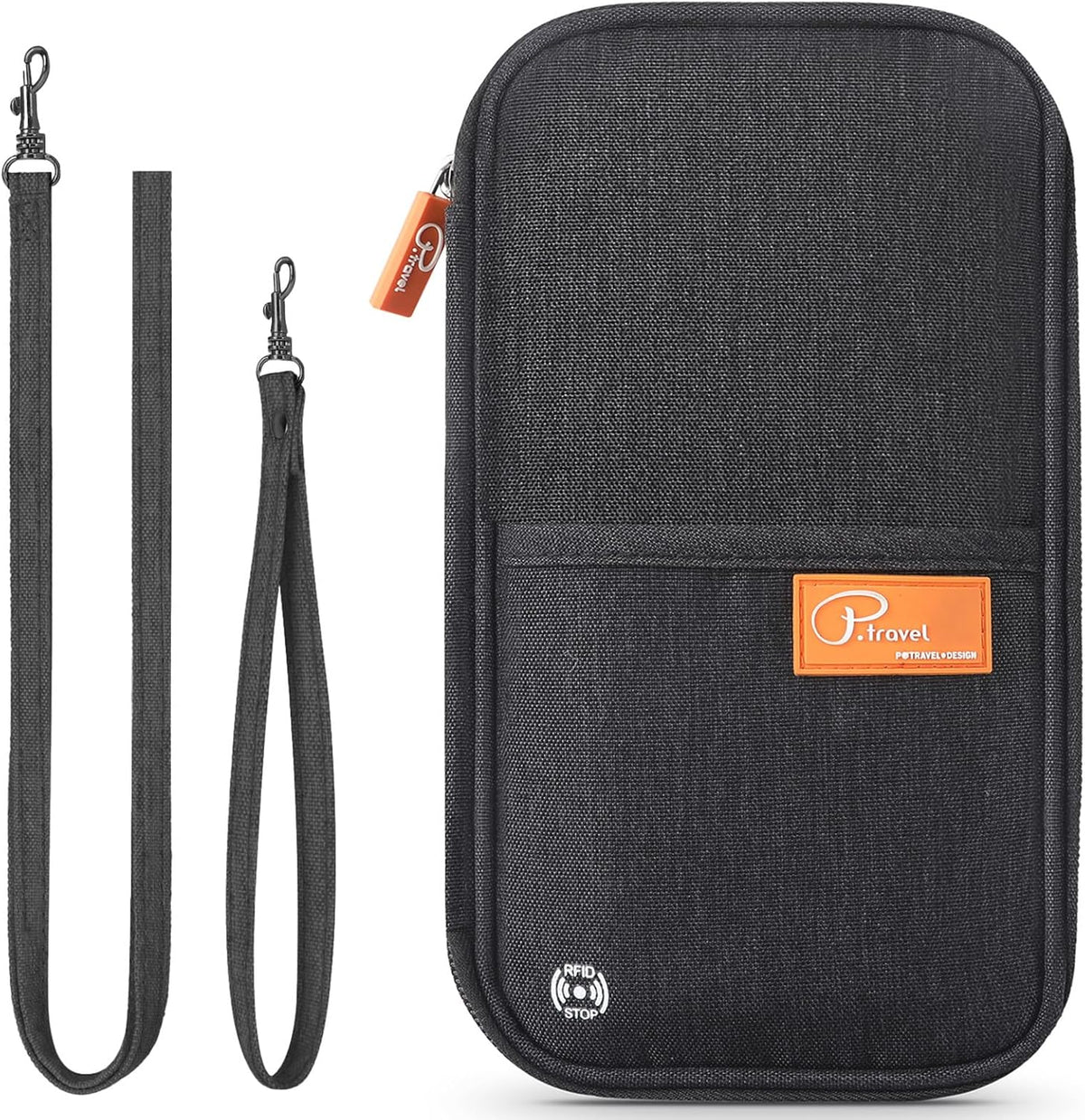 RFID Travel Passport Wallet, Family Passport Holder, Trip Document Organizer P.Travel Series
