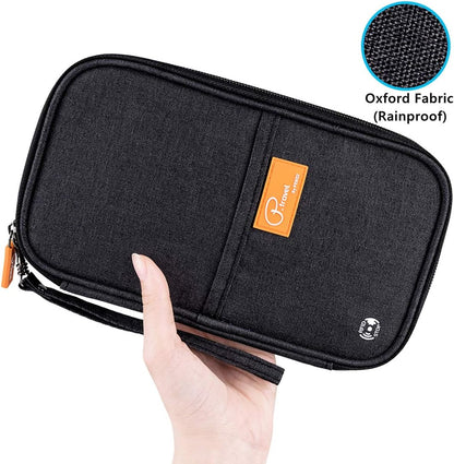 RFID Travel Passport Wallet, Family Passport Holder, Trip Document Organizer P.Travel Series