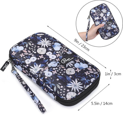 RFID Travel Passport Wallet, Family Passport Holder, Trip Document Organizer P.Travel Series