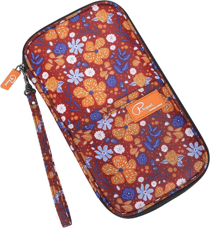 RFID Travel Passport Wallet, Family Passport Holder, Trip Document Organizer P.Travel Series