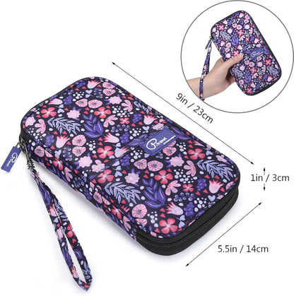 RFID Travel Passport Wallet, Family Passport Holder, Trip Document Organizer P.Travel Series