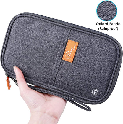 RFID Travel Passport Wallet, Family Passport Holder, Trip Document Organizer P.Travel Series