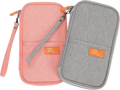 RFID Travel Passport Wallet, Family Passport Holder, Trip Document Organizer P.Travel Series