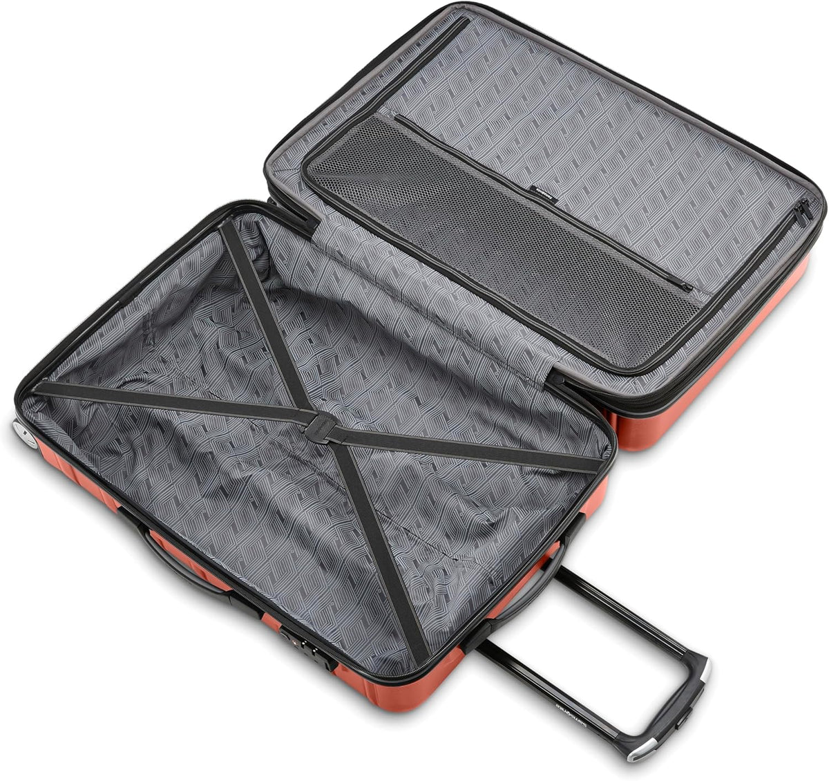 Omni 2 Domestic Carry-On Luggage - 22x14x9 Airline-Approved - Features Expandable Polycarbonate Shell, 360° Wheels, TSA Lock - Amazon Exclusive - Artic Silver