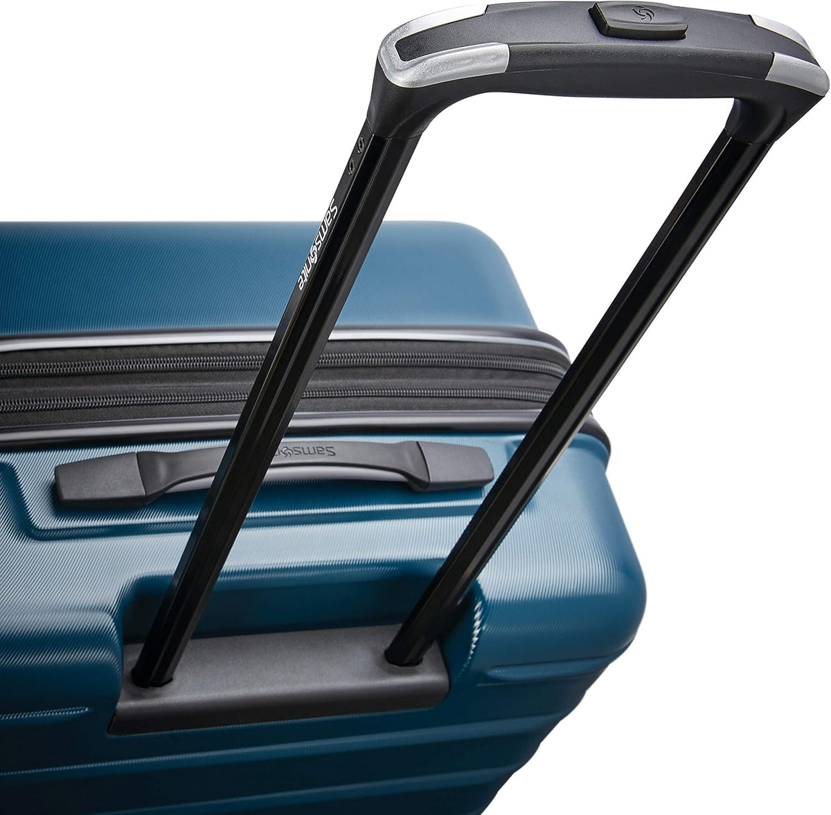 Omni 2 Domestic Carry-On Luggage - 22x14x9 Airline-Approved - Features Expandable Polycarbonate Shell, 360° Wheels, TSA Lock - Amazon Exclusive - Artic Silver