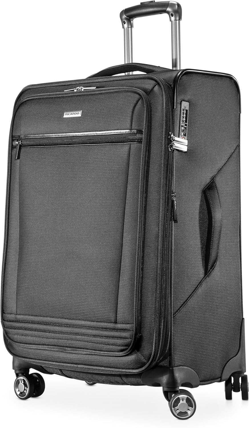 Avalon Softside Carry-On Luggage Made with Sustainable 100% Recycled PET (rPET), Lightweight, Eco-Friendly Travel, Expandable, Dual Spinner Wheels, Serengeti Night, 20-inch