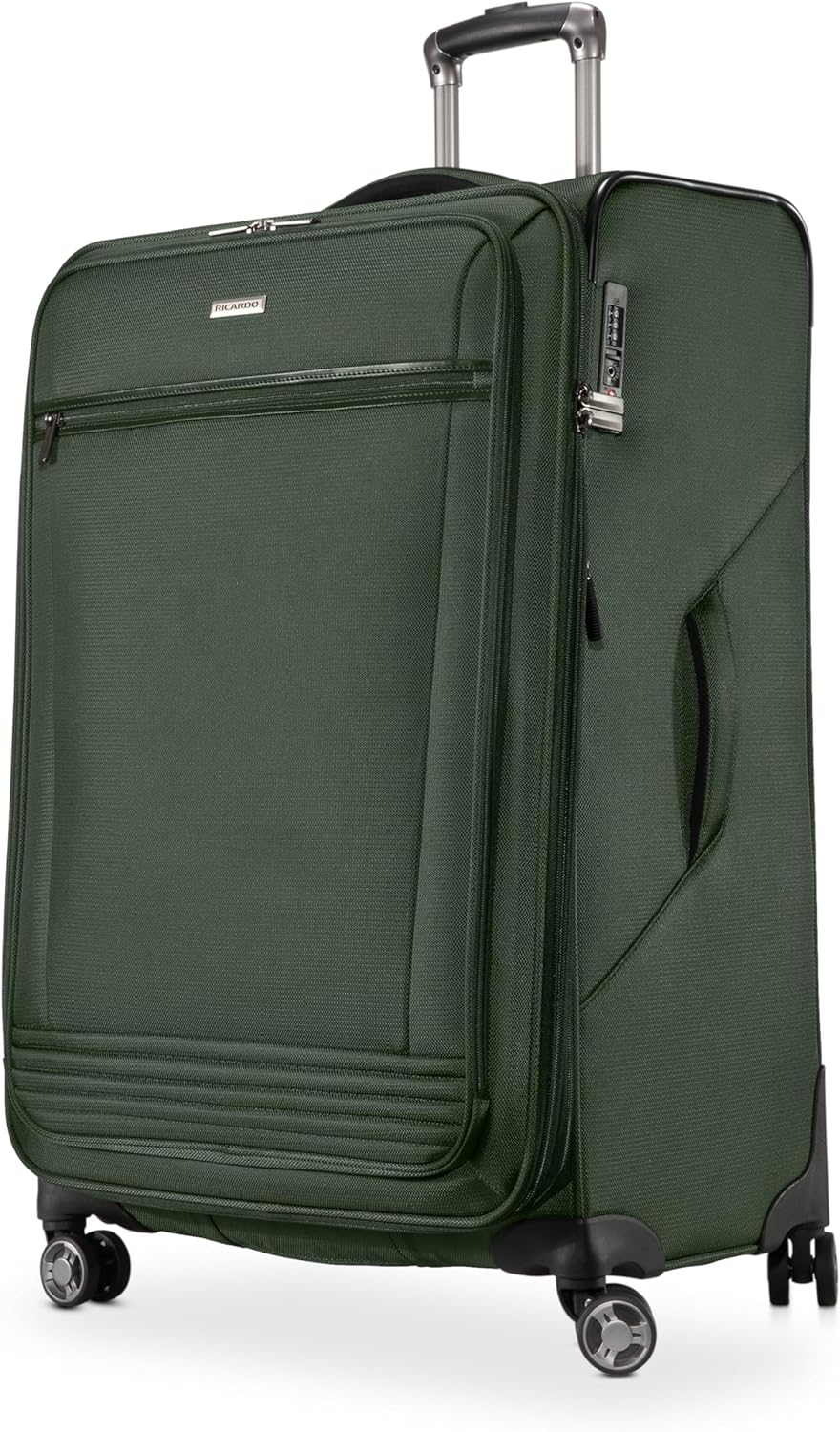 Avalon Softside Carry-On Luggage Made with Sustainable 100% Recycled PET (rPET), Lightweight, Eco-Friendly Travel, Expandable, Dual Spinner Wheels, Serengeti Night, 20-inch