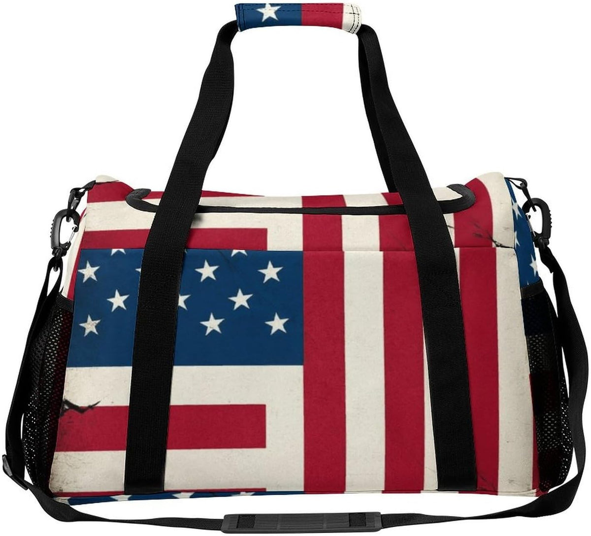 Lightweight Carry On Duffel Bag Weekender Overnight Travel Tote Bag Foldable for Men Women Gym