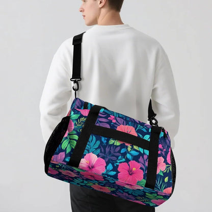 Lightweight Carry On Duffel Bag Weekender Overnight Travel Tote Bag Foldable for Men Women Gym