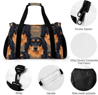Lightweight Carry On Duffel Bag Weekender Overnight Travel Tote Bag Foldable for Men Women Gym