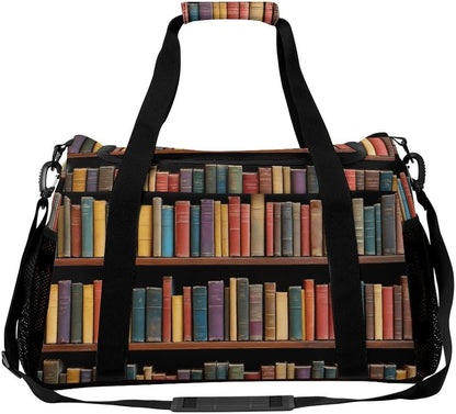 Lightweight Carry On Duffel Bag Weekender Overnight Travel Tote Bag Foldable for Men Women Gym