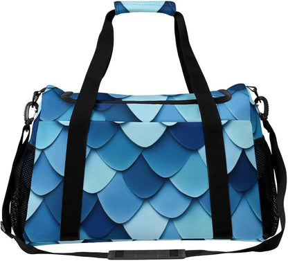 Lightweight Carry On Duffel Bag Weekender Overnight Travel Tote Bag Foldable for Men Women Gym