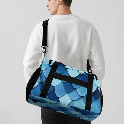 Lightweight Carry On Duffel Bag Weekender Overnight Travel Tote Bag Foldable for Men Women Gym