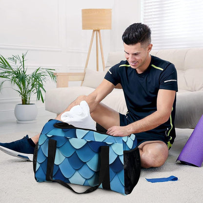 Lightweight Carry On Duffel Bag Weekender Overnight Travel Tote Bag Foldable for Men Women Gym