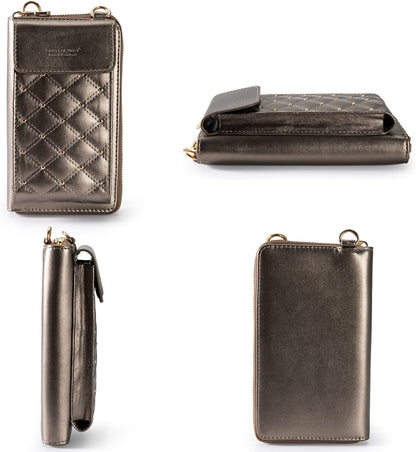 Montana West Crossbody Cell Phone Purse for Women RFID Blocking Cellphone Wallet
