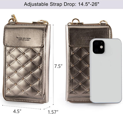 Montana West Crossbody Cell Phone Purse for Women RFID Blocking Cellphone Wallet