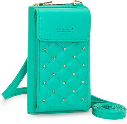 Montana West Crossbody Cell Phone Purse for Women RFID Blocking Cellphone Wallet