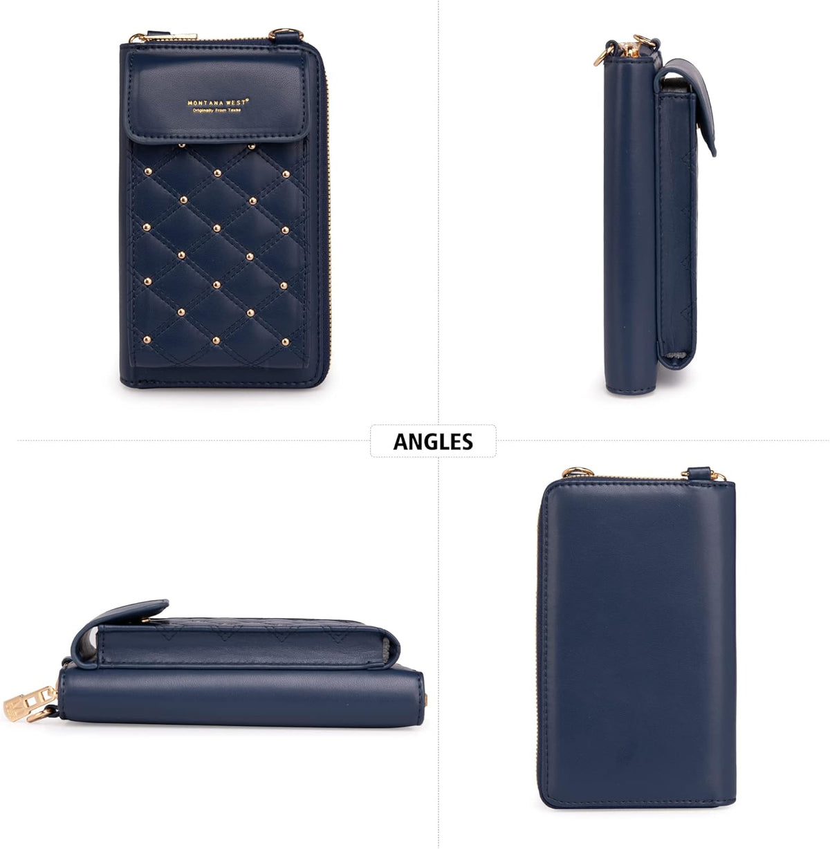 Montana West Crossbody Cell Phone Purse for Women RFID Blocking Cellphone Wallet