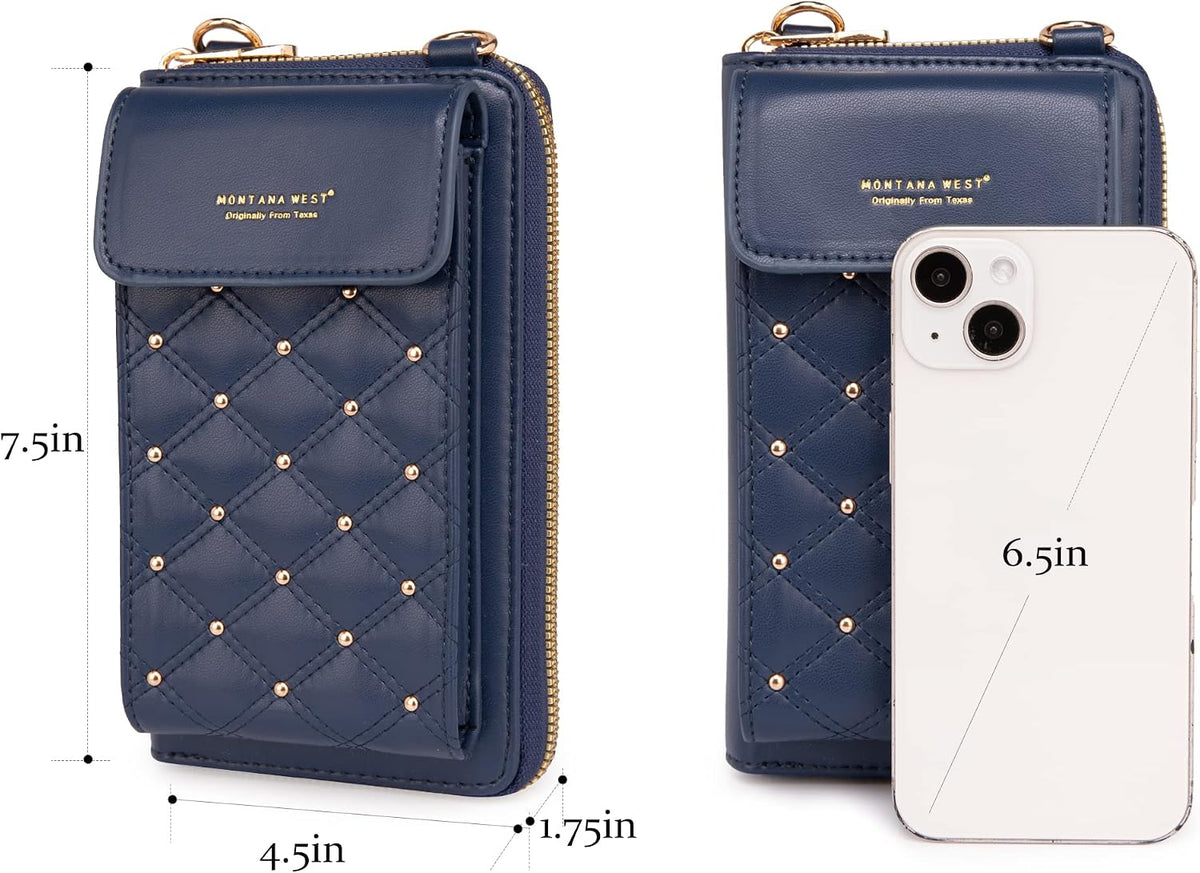 Montana West Crossbody Cell Phone Purse for Women RFID Blocking Cellphone Wallet