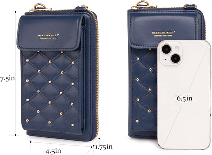 Montana West Crossbody Cell Phone Purse for Women RFID Blocking Cellphone Wallet
