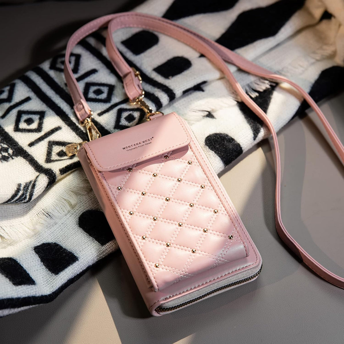 Montana West Crossbody Cell Phone Purse for Women RFID Blocking Cellphone Wallet