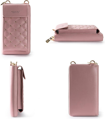 Montana West Crossbody Cell Phone Purse for Women RFID Blocking Cellphone Wallet