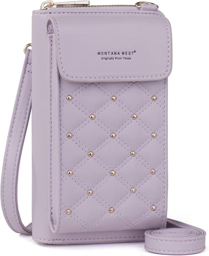 Montana West Crossbody Cell Phone Purse for Women RFID Blocking Cellphone Wallet