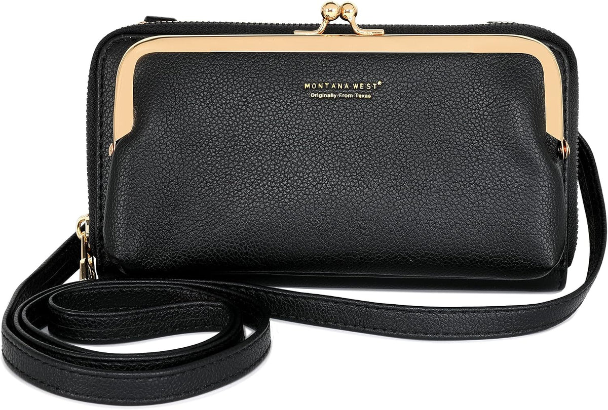 Montana West Crossbody Cell Phone Purse for Women RFID Blocking Cellphone Wallet