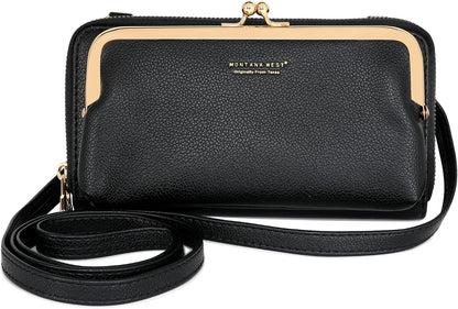 Montana West Crossbody Cell Phone Purse for Women RFID Blocking Cellphone Wallet