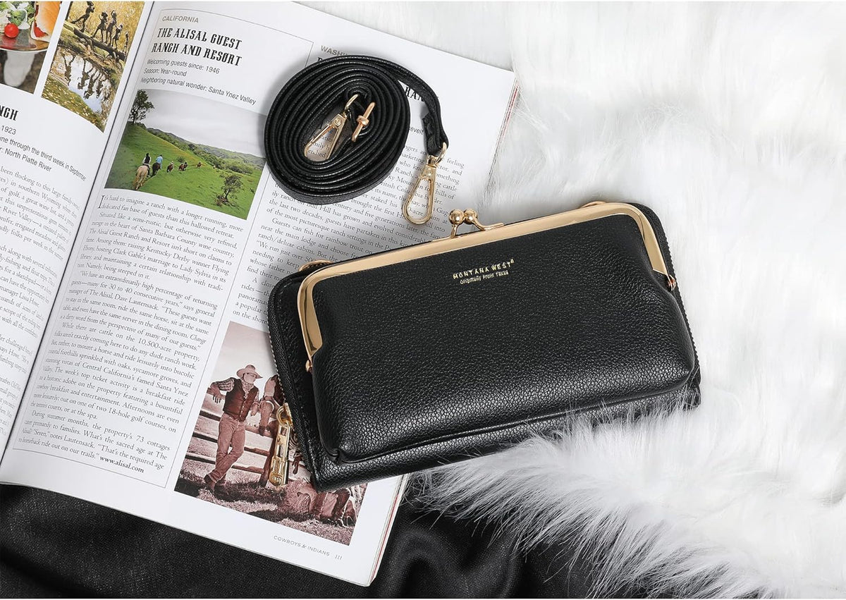 Montana West Crossbody Cell Phone Purse for Women RFID Blocking Cellphone Wallet