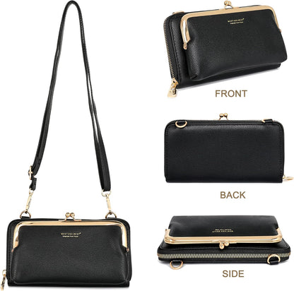 Montana West Crossbody Cell Phone Purse for Women RFID Blocking Cellphone Wallet