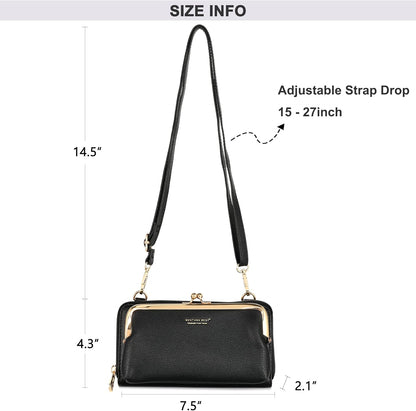 Montana West Crossbody Cell Phone Purse for Women RFID Blocking Cellphone Wallet