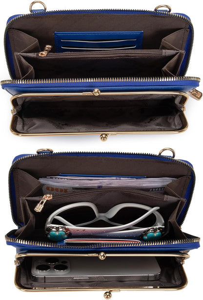 Montana West Crossbody Cell Phone Purse for Women RFID Blocking Cellphone Wallet