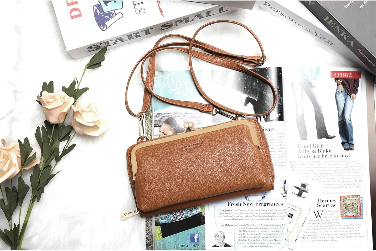 Montana West Crossbody Cell Phone Purse for Women RFID Blocking Cellphone Wallet