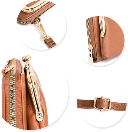 Montana West Crossbody Cell Phone Purse for Women RFID Blocking Cellphone Wallet