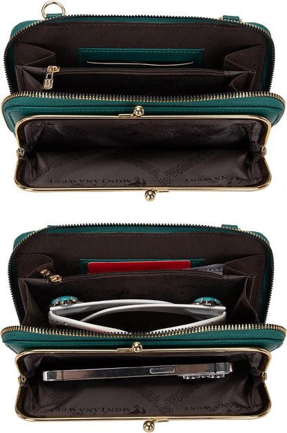 Montana West Crossbody Cell Phone Purse for Women RFID Blocking Cellphone Wallet