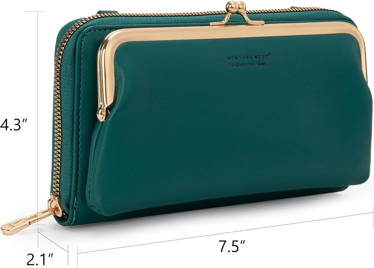 Montana West Crossbody Cell Phone Purse for Women RFID Blocking Cellphone Wallet