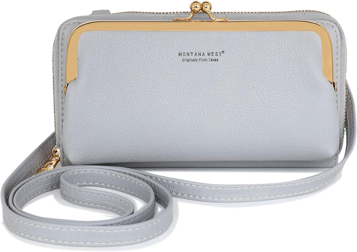 Montana West Crossbody Cell Phone Purse for Women RFID Blocking Cellphone Wallet