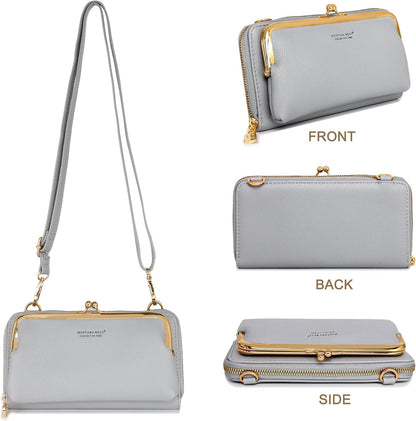 Montana West Crossbody Cell Phone Purse for Women RFID Blocking Cellphone Wallet
