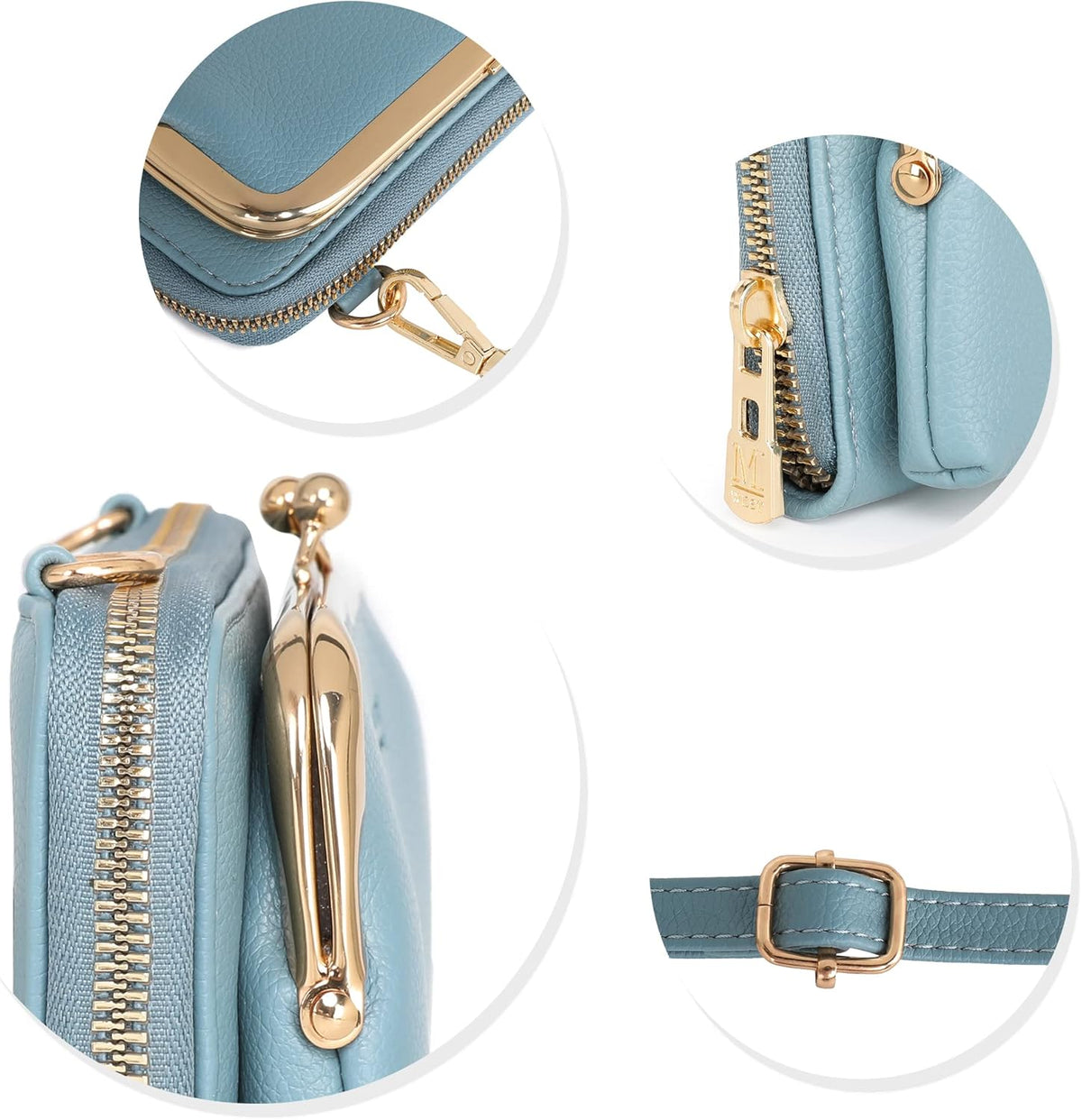 Montana West Crossbody Cell Phone Purse for Women RFID Blocking Cellphone Wallet