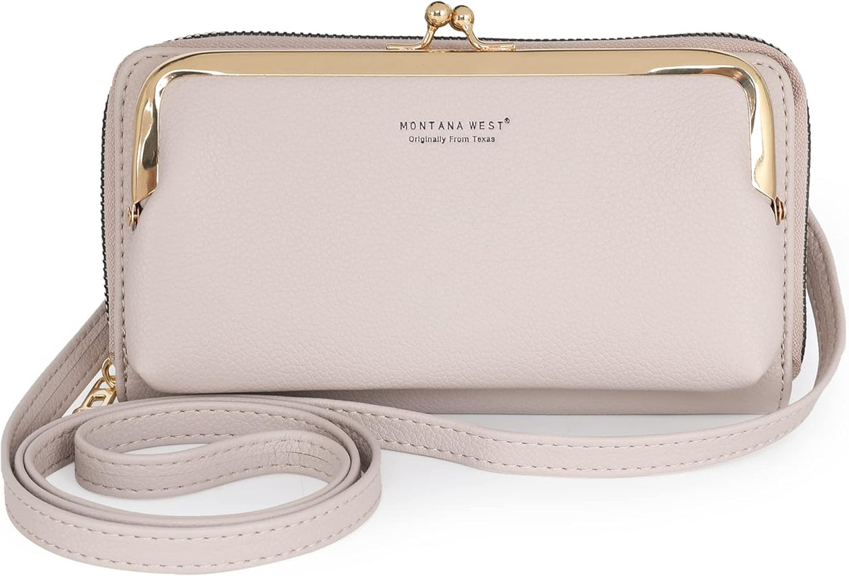 Montana West Crossbody Cell Phone Purse for Women RFID Blocking Cellphone Wallet