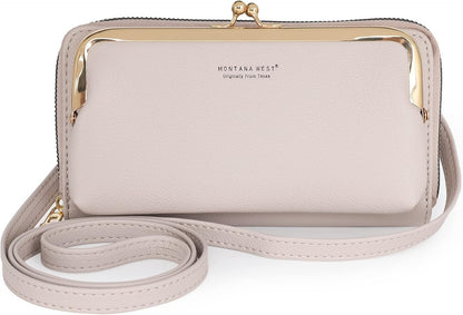 Montana West Crossbody Cell Phone Purse for Women RFID Blocking Cellphone Wallet