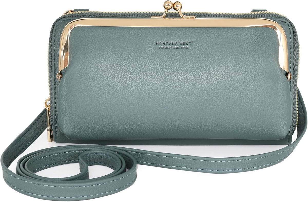 Montana West Crossbody Cell Phone Purse for Women RFID Blocking Cellphone Wallet