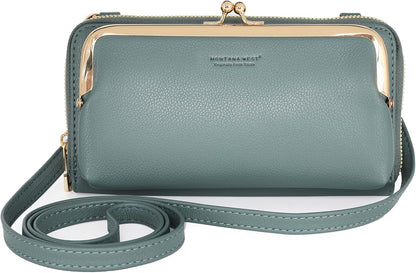 Montana West Crossbody Cell Phone Purse for Women RFID Blocking Cellphone Wallet